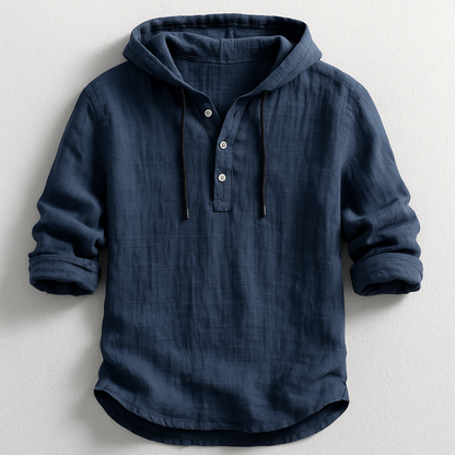 ROSSI ROMA | CAMICIA DI LUSSO CON CAPPUCCIO
