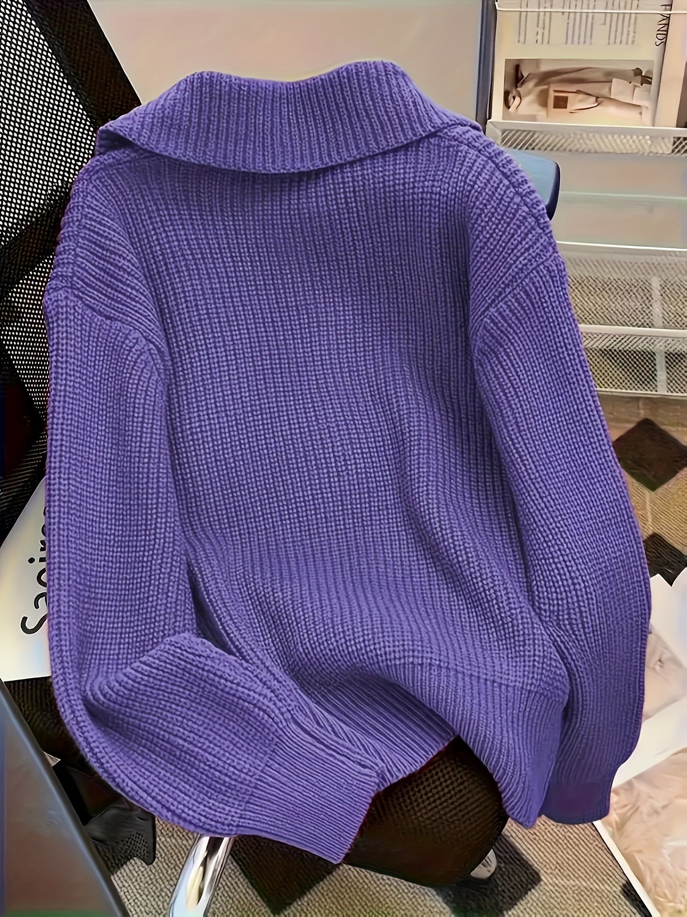 Chiara™ – Cardigan a maglia con maxi bottoni