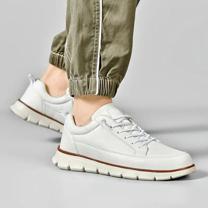 FELICE | SNEAKERS IN PELLE CON COMFORT ORTOPEDICO