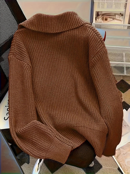 Chiara™ – Cardigan a maglia con maxi bottoni