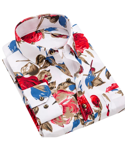 ROSSI ROMA | CAMICIA CON STAMPA NAUTICA