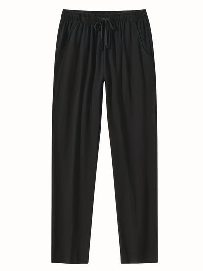 ENRICO | PANTALONE LARGO IN COTONE CON CORDINO
