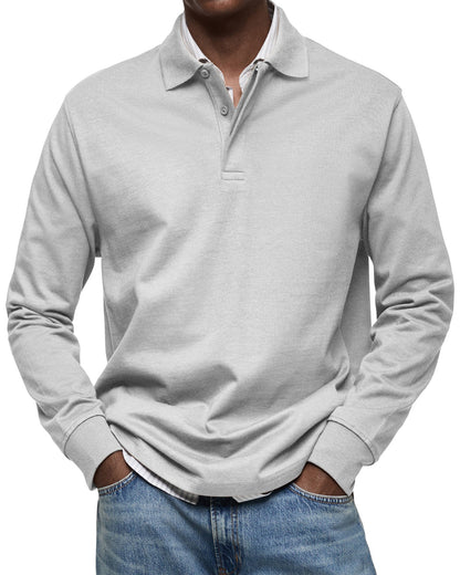 ROSSI ROMA™ | POLO CASUAL A MANICHE LUNGHE