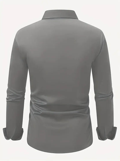 ROSSI ROMA™ | CAMICIA TRASPIRANTE A MANICHE LUNGHE