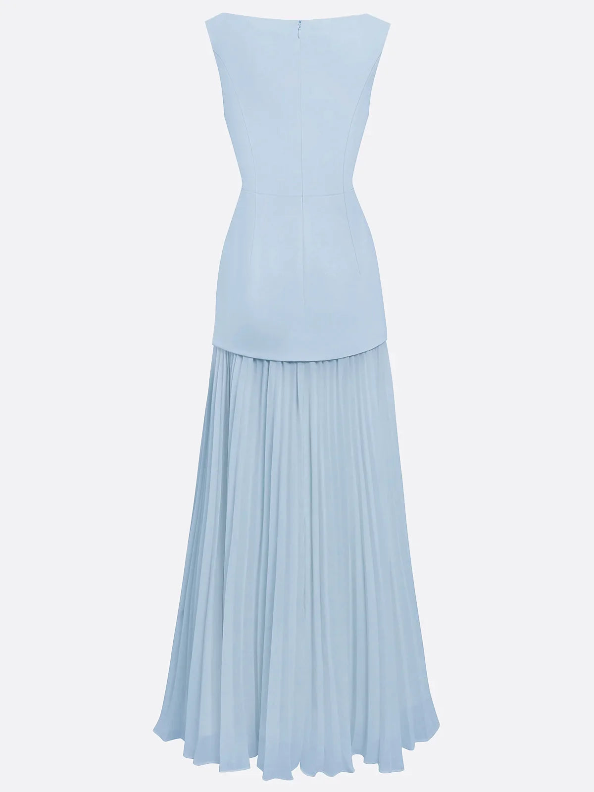 ELVIRA™ | Vestito lungo plissettato di design