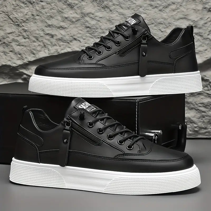 CIRO | SNEAKERS IN PELLE CON DETTAGLIO ZIP