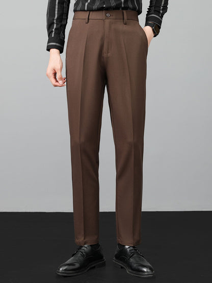 CAMICIA HENLEY A MAGLIA TWIST & PANTALONI SLIM FIT A GAMBA STRETTO