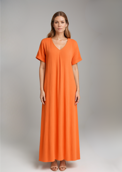 Emilia™ | Abito midi leggero con vestibilità comoda