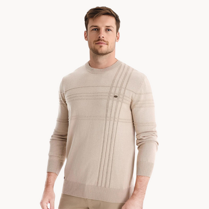 ROSSI ROMA™ | MAGLIA DA UOMO CON DISEGNO A QUADRI