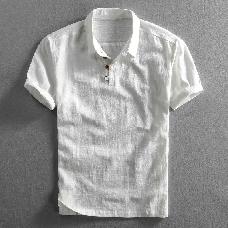 MASSIMO | POLO ESTIVA IN LINO