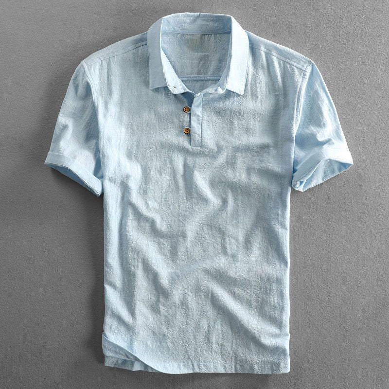 MASSIMO | POLO ESTIVA IN LINO