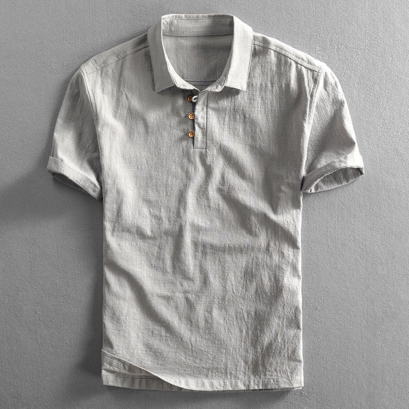 MASSIMO | POLO ESTIVA IN LINO