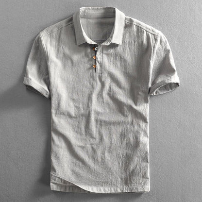 MASSIMO | POLO ESTIVA IN LINO