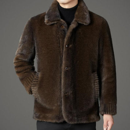 ROSSI ROMA | CAPPOTTO CORTO DI LUSSO IN PELLICCIA DI VISONE