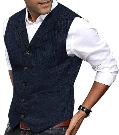ROSSI ROMA™ Gilet da uomo elegante