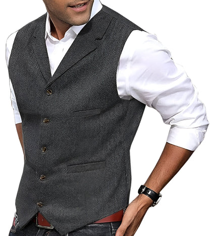 ROSSI ROMA™ Gilet da uomo elegante