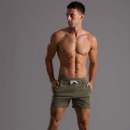 PANTALONCINI A RIGHE