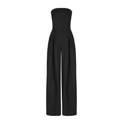 Alessia™ | Elegante Tuta a Gamba Larga Senza Spalline
