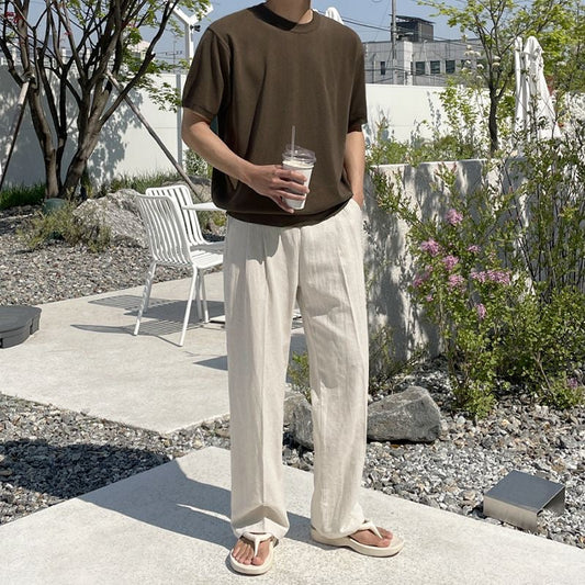 Kyoto | Pantaloni in Lino con Coulisse