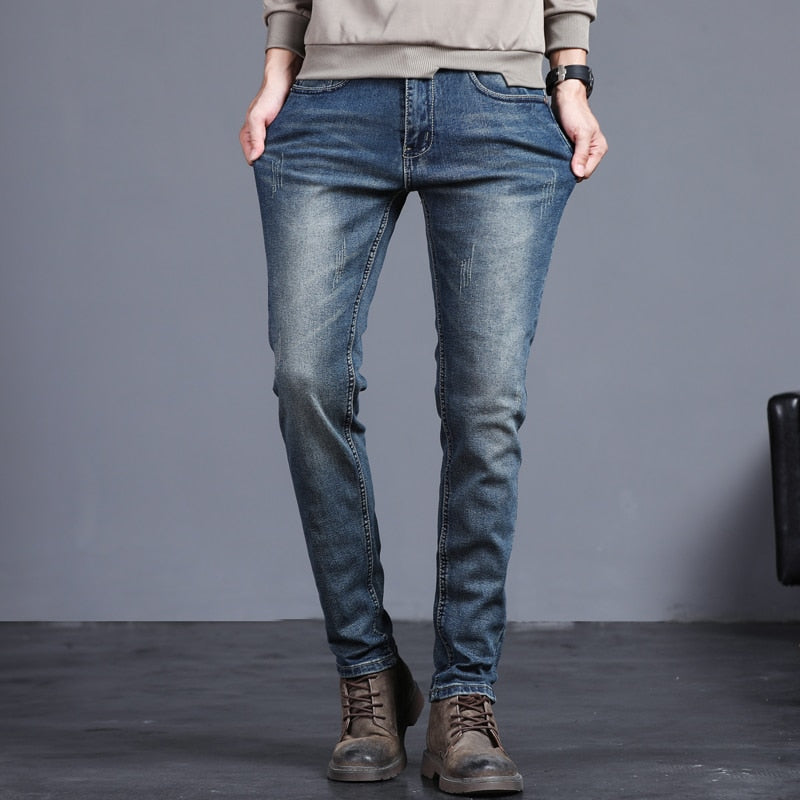 Dario | Pantaloni Dritti in Denim