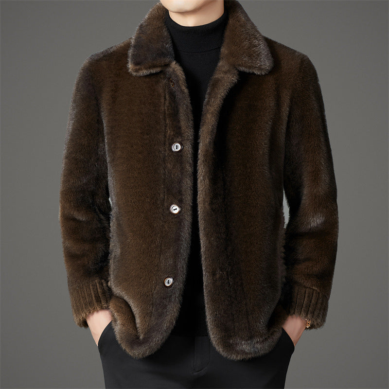 ROSSI ROMA | CAPPOTTO CORTO DI LUSSO IN PELLICCIA DI VISONE