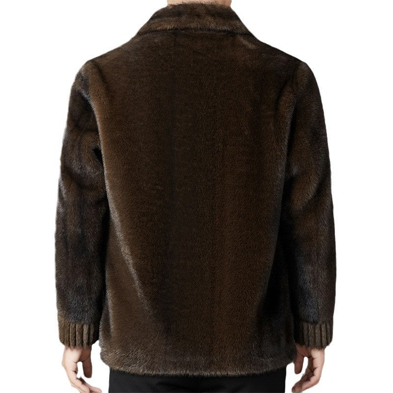 ROSSI ROMA | CAPPOTTO CORTO DI LUSSO IN PELLICCIA DI VISONE