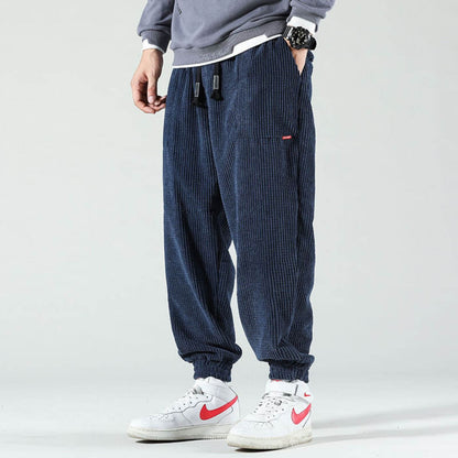 FILIPPO | PANTALONI JOGGING IN CORDOLO STILOSI