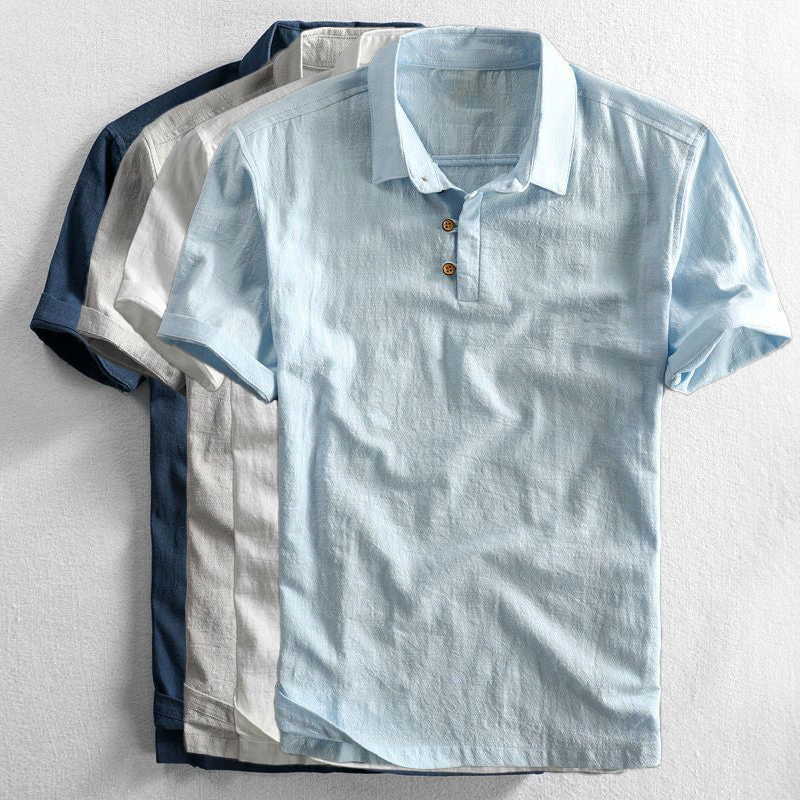 MASSIMO | POLO ESTIVA IN LINO