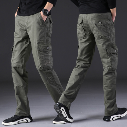 Rossi | Pantaloni Funzionali in Cotone