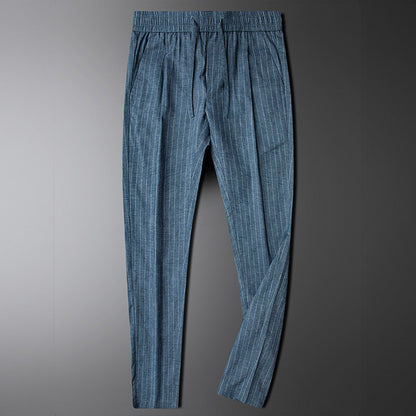 PANTALONI IN COTONE-LINO MILANO