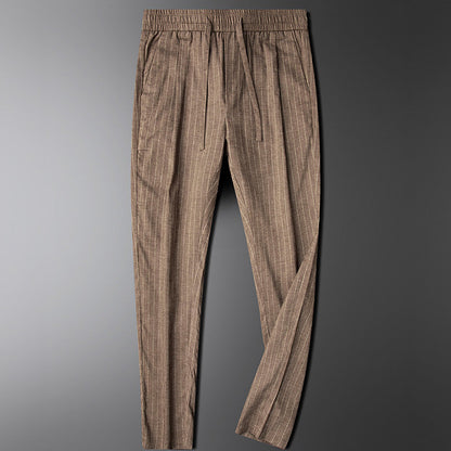 PANTALONI IN COTONE-LINO MILANO