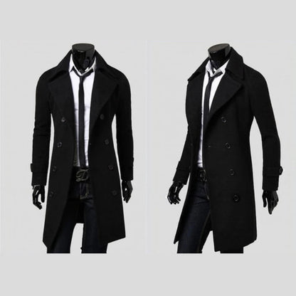 Neri | Cappotto Doppiopetto in Lana