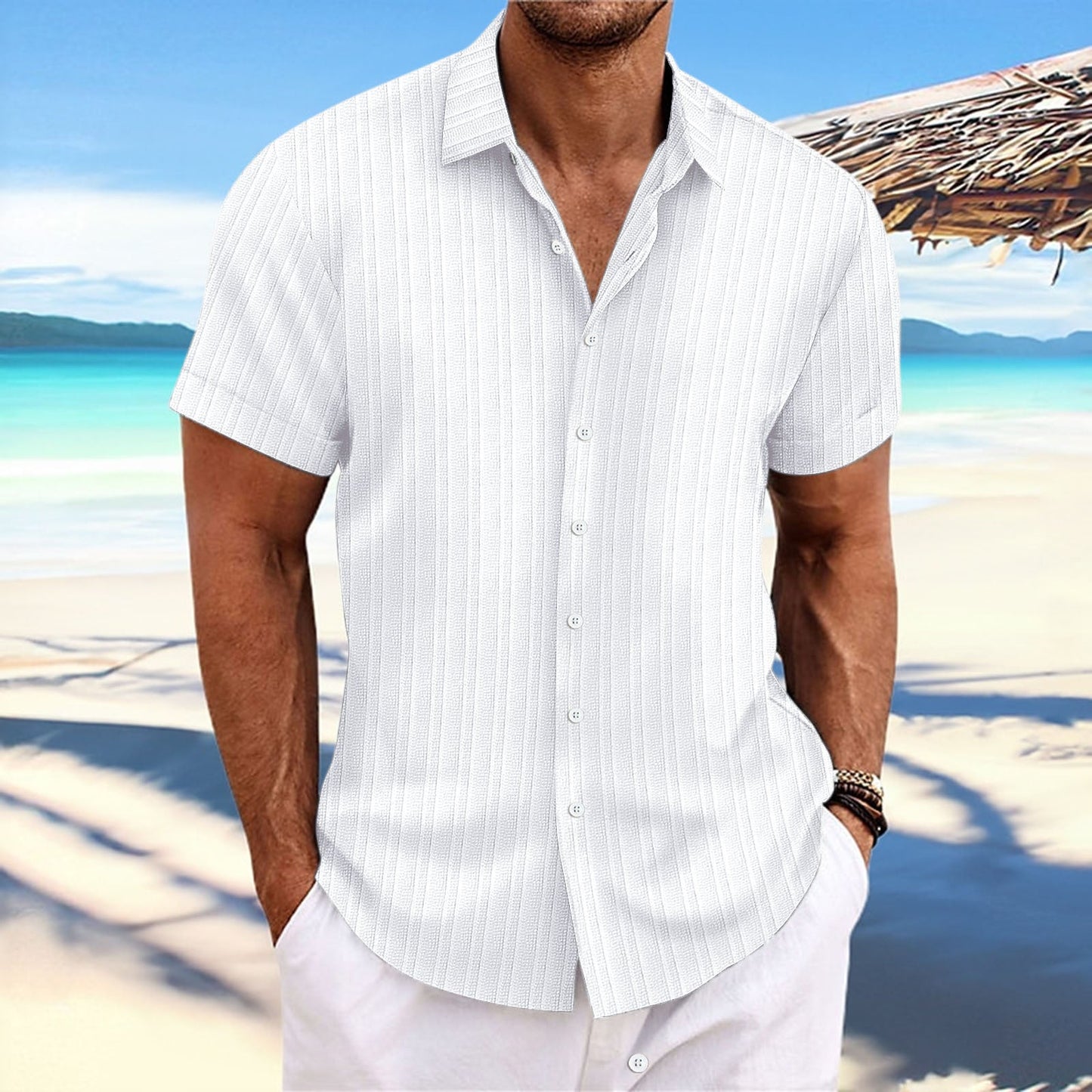 TEODORO | CAMICIA CASUAL LEGGERA