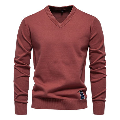 Lupo | Maglia in Cotone con Scollo a V