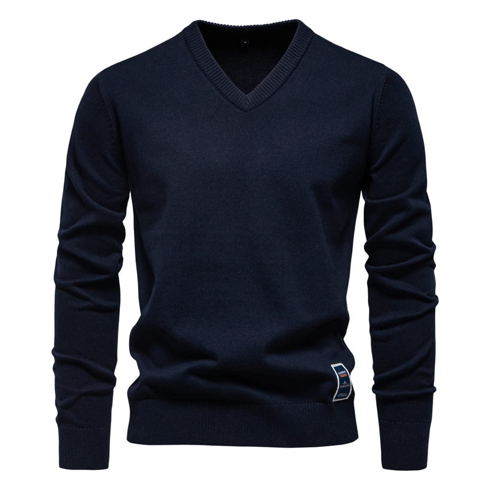 Lupo | Maglia in Cotone con Scollo a V