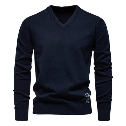 Lupo | Maglia in Cotone con Scollo a V