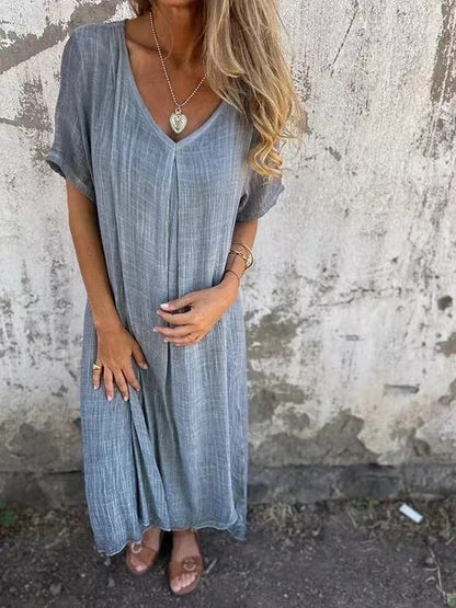 Emilia™ | Abito midi leggero con vestibilità comoda