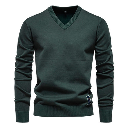 Lupo | Maglia in Cotone con Scollo a V