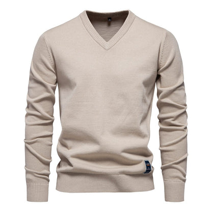Lupo | Maglia in Cotone con Scollo a V