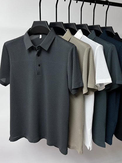 ANDREA | POLO TRASPIRANTE CON DETTAGLI IN MESH