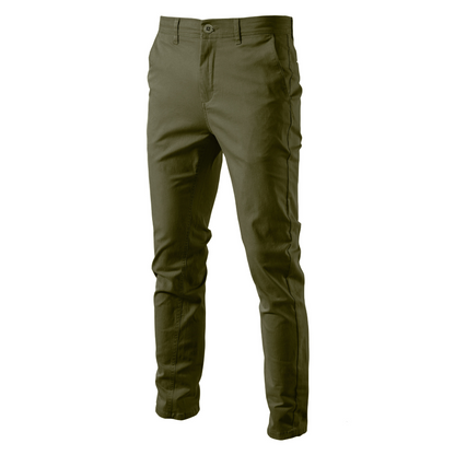 Marcello | Pantaloni Chino a Gamba Affusolata