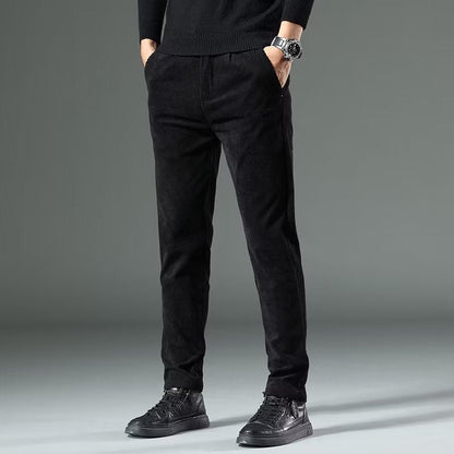 Ettore | Pantaloni in Velluto Elasticizzato