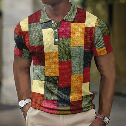ELIO | POLO MULTICOLORE DA UOMO