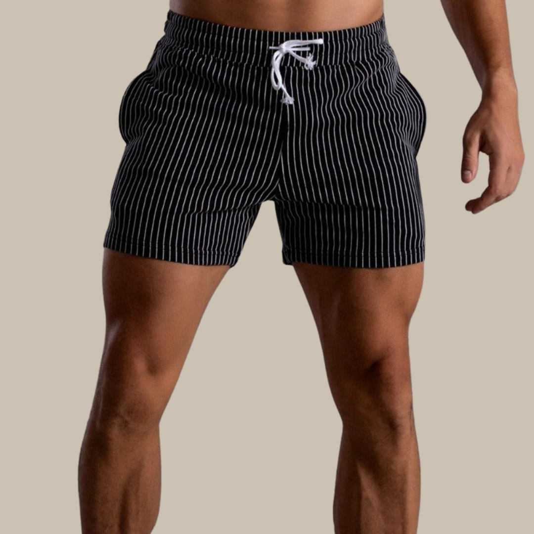 PANTALONCINI A RIGHE