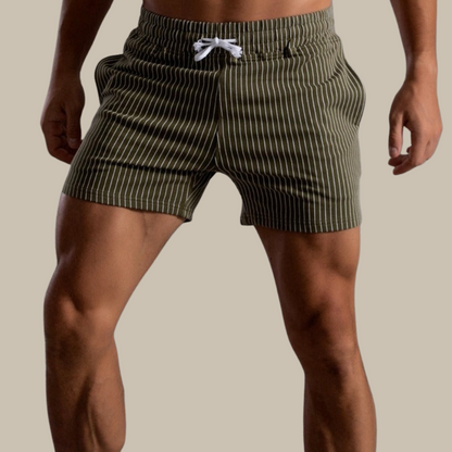PANTALONCINI A RIGHE