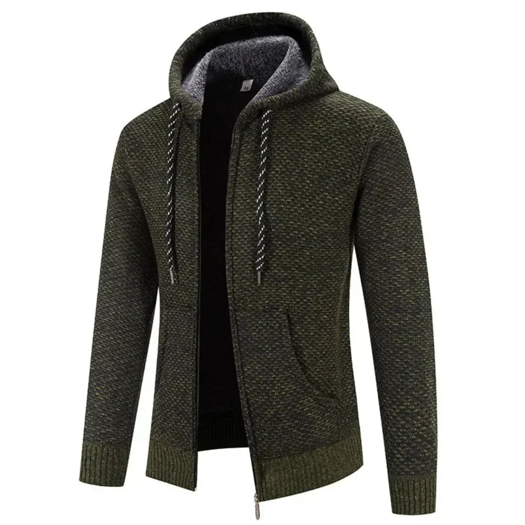DAVIDE | HOODIE PREMIUM CON DESIGN SLIM-FIT