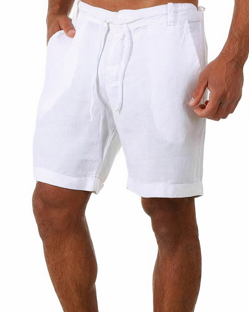 PANTALONCINI DI LINO