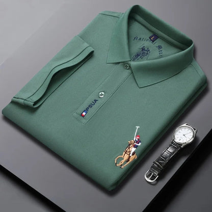 ROSSI ROMA | POLO DI LUSSO CON LOGO