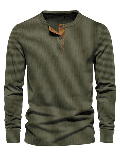 STEFANO | MAGLIA A MANICHE LUNGHE A RIGHE