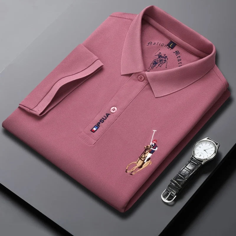 ROSSI ROMA | POLO DI LUSSO CON LOGO